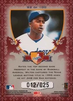 1998 Donruss - Crusade Red #82 Wilton Guerrero Back