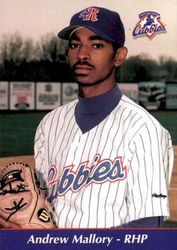 1998 Rockford Cubbies #NNO Andrew Mallory Front