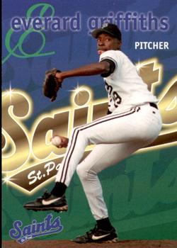 1998 St. Paul Saints #NNO Everard Griffiths Front