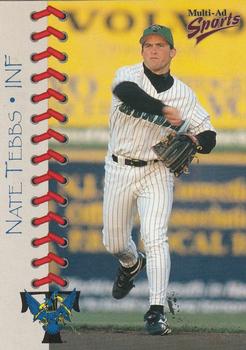 1998 Multi-Ad Trenton Thunder #23 Nate Tebbs Front