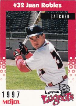 1997 Lansing Lugnuts #NNO Juan Robles Front