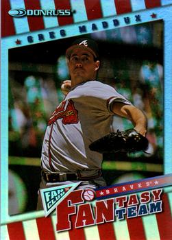 1998 Donruss - FANtasy Team #6 Greg Maddux Front