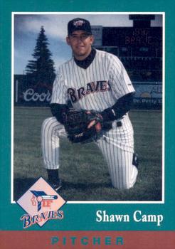 1997 Idaho Falls Braves #NNO Shawn Camp Front