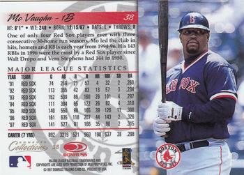 1998 Donruss Collections Donruss #38 Mo Vaughn Back