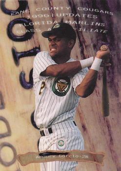 1996 Kane County Cougars Update #5 Amaury Garcia Front