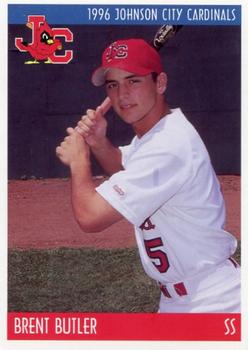 1996 Johnson City Cardinals #NNO Brent Butler Front