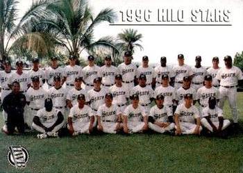 1996 HWB Hilo Stars #NNO Hilo Stars Front