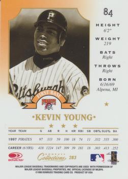 1998 Donruss Collections Leaf #283 Kevin Young Back