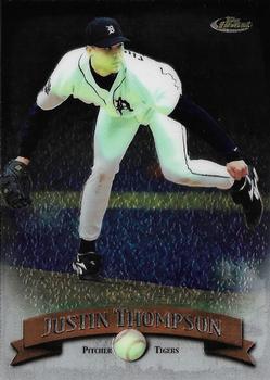 1998 Finest - No-Protectors #130 Justin Thompson Front