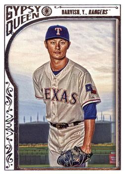 2015 Topps Gypsy Queen - Paper Frame White #19 Yu Darvish Front