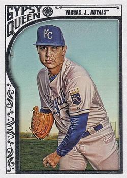 2015 Topps Gypsy Queen - Paper Frame White #57 Jason Vargas Front