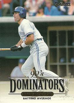 1994 Donruss - 90's Dominators: Batting Average #3 Paul Molitor  Front