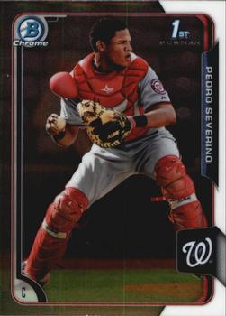 2015 Bowman - Chrome Prospects #BCP6 Pedro Severino Front