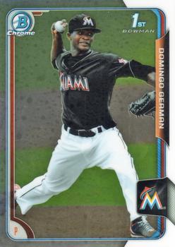 2015 Bowman - Chrome Prospects #BCP118 Domingo German Front