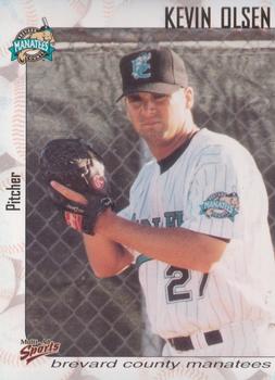 2000 Multi-Ad Brevard County Manatees #10 Kevin Olsen Front