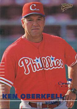 2000 Multi-Ad Clearwater Phillies #NNO Ken Oberkfell Front