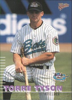 2000 Multi-Ad Greensboro Bats #24 Torre Tyson Front