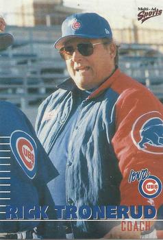 2000 Multi-Ad Iowa Cubs #27 Rick Tronerud Front