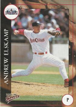 2001 Multi-Ad Lakewood BlueClaws #13 Andrew Elskamp Front