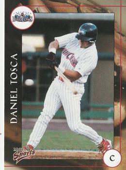 2001 Multi-Ad Lakewood BlueClaws #25 Daniel Tosca Front