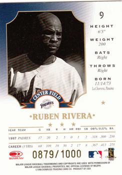 1998 Leaf - Fractal Materials #9 Ruben Rivera Back