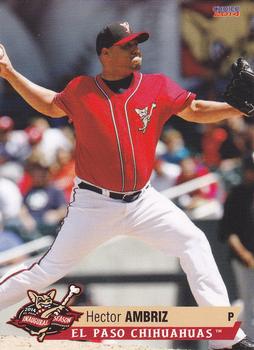 2014 Choice El Paso Chihuahuas #1 Hector Ambriz Front