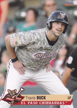 2014 Choice El Paso Chihuahuas #3 Travis Buck Front