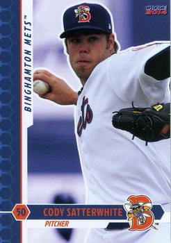 2014 Choice Binghamton Mets #20 Cody Satterwhite Front