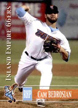 2014 Grandstand Inland Empire 66ers #NNO Cam Bedrosian Front