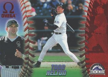 1998 Pacific Omega - Red #82 Todd Helton Front