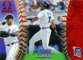 1998 Pacific Omega - Red #88 Tony Clark Front
