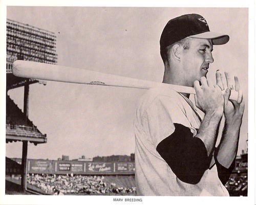 1961 Manny's Baseball Land Baltimore Orioles #NNO Marv Breeding Front