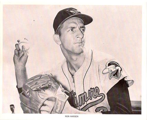 1961 Manny's Baseball Land Baltimore Orioles #NNO Ron Hansen Front