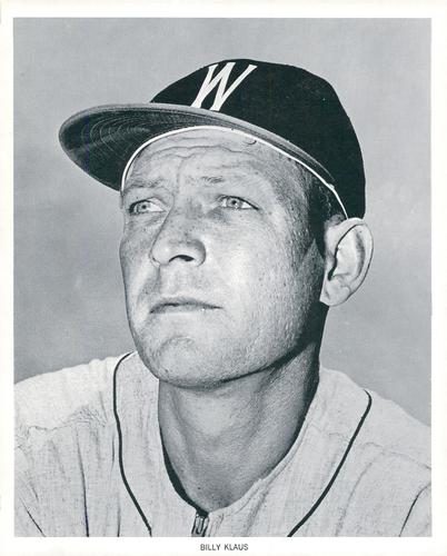 1961 Manny's Baseball Land Washington Senators #NNO Billy Klaus Front