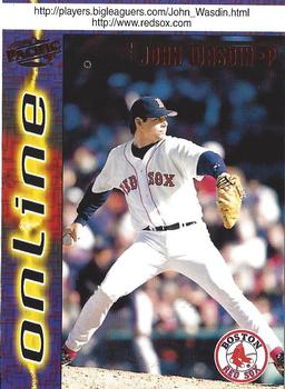 1998 Pacific Online - Red #132 John Wasdin Front