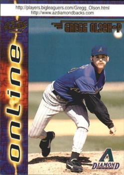 1998 Pacific Online - Web Cards #43 Gregg Olson Front