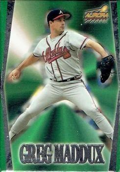 1998 Pacific Aurora - Cubes #3 Greg Maddux Front