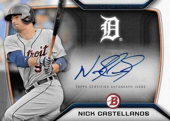 2015 Bowman - Sophomore Standouts Autographs #SSA-NC Nick Castellanos Front