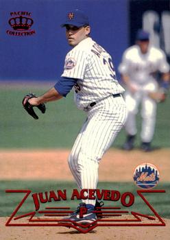 1998 Pacific - Red Threatt #360 Juan Acevedo Front