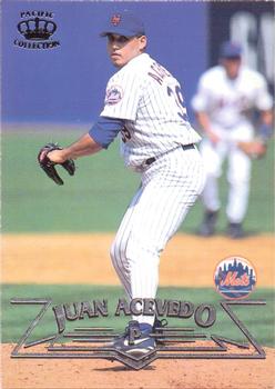 1998 Pacific - Silver #360 Juan Acevedo Front