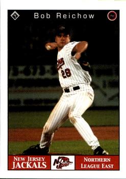 2001 Warning Track New Jersey Jackals #7 Bob Reichow Front