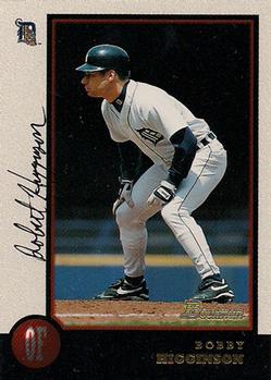 1998 Bowman #255 Bobby Higginson Front