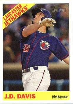 2015 Topps Heritage Minor League #66 J.D. Davis Front