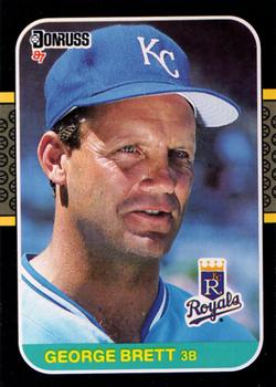 1987 Donruss #54 George Brett Front