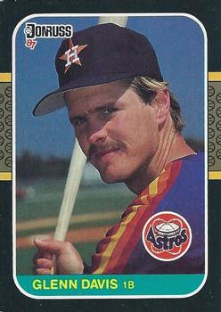 1987 Donruss #61 Glenn Davis Front