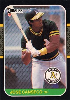 1987 Donruss #97 Jose Canseco Front