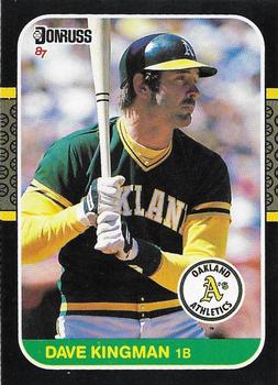 1987 Donruss #425 Dave Kingman Front