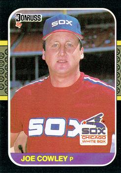 1987 Donruss #552 Joe Cowley Front