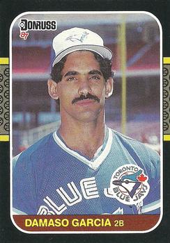 1987 Donruss #614 Damaso Garcia Front