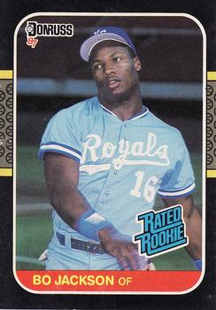 1987 Donruss #35 Bo Jackson Front